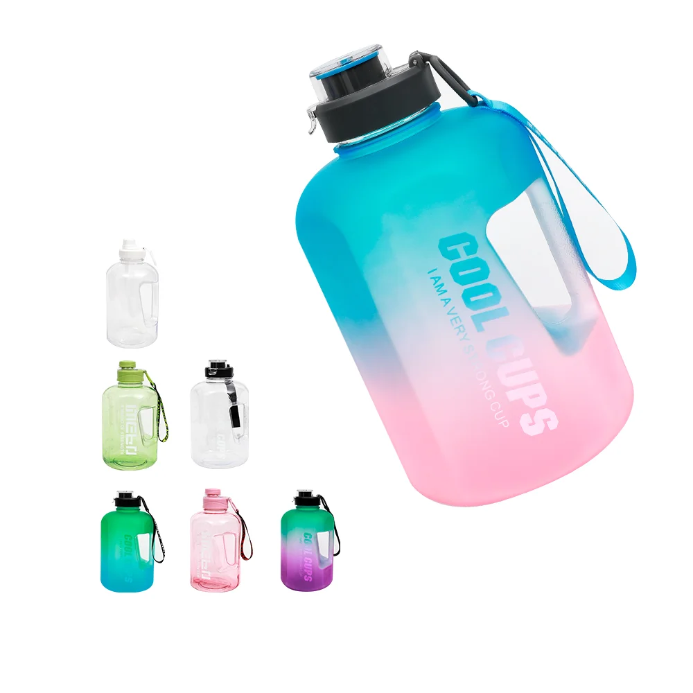 Распродажа, Экологически чистая бутылка для воды с ремешком для фитнеса, спортзала, спортзала