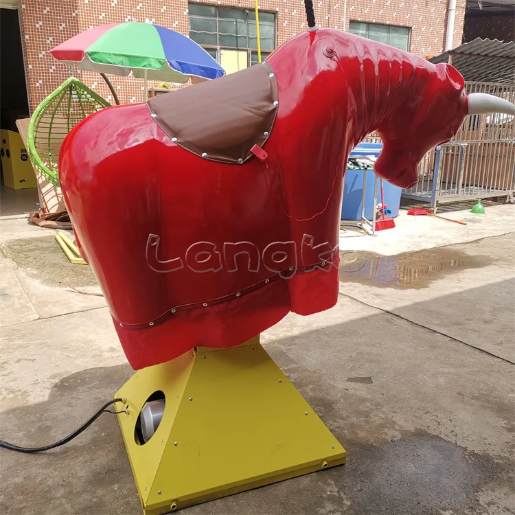 kids mechanical bull ride machine adults play games commercial  inflatable bullfighting mechanical rodeo bull