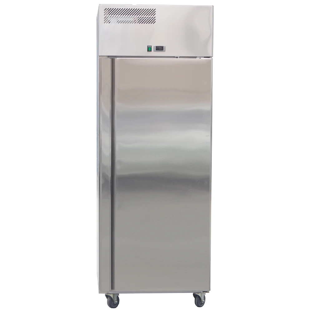 1 Door Stainless Steel Vertical Freezer Air-cooled commercial refrigerator Freezer Upright Cabinet