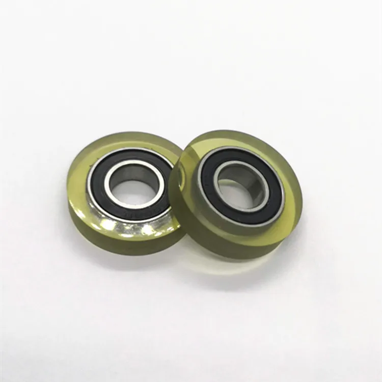 Durable zero noise sponge 22mm 688rs bearing pu roller for sale