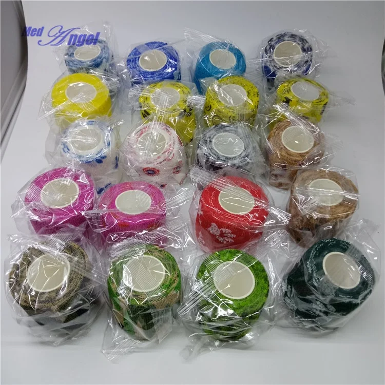 Ready to ship 10CMx4.5M Disposable Nonwoven Cohesive Bandage