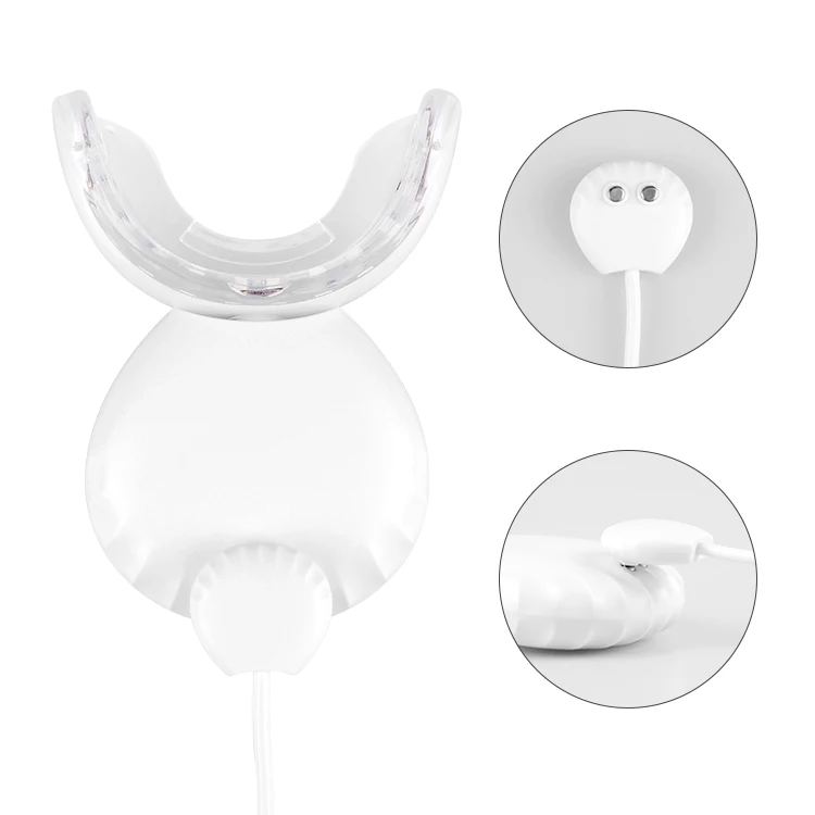 Smilekit One-stop Sell Disposable New Formula Led Teeth Whitening Light With Mouth Mold Teeth Whitening Light