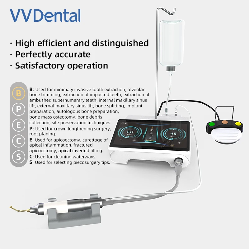 Piezo Surgery Woodpecker Piezo Bone Surgery Tip Woodpecker Piezo Surgery Ultrasurgery