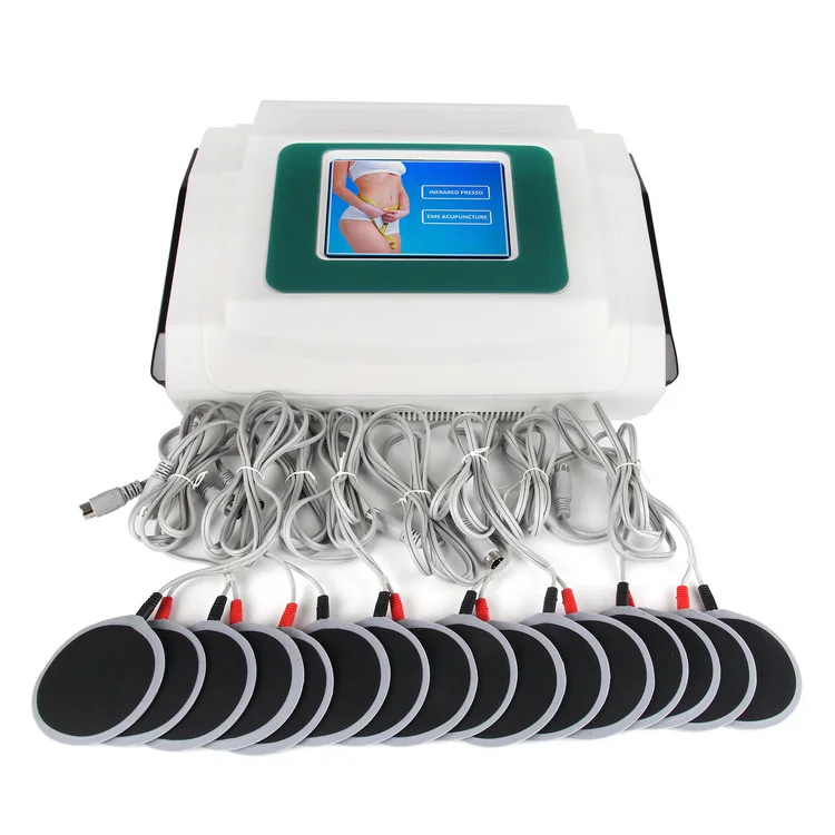 Pressotherapy suit legs EMS muscle stimulator presoterapia machine pressotherapy profesional 3 en 1