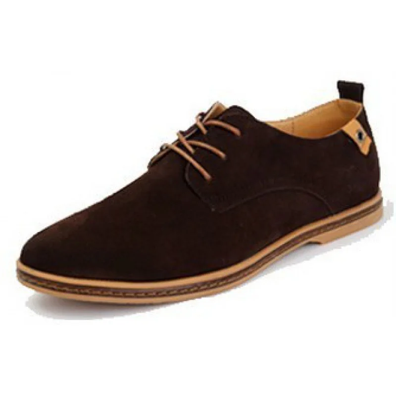 
Big Size 38-49 Business Casual Shoes Suede Leather Oxford Shoes 