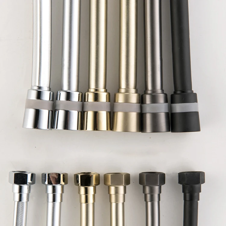 OEM ODM length material tubo flessibile per spruzzatori flexible plumbing hose luxury stainless steel shower hose