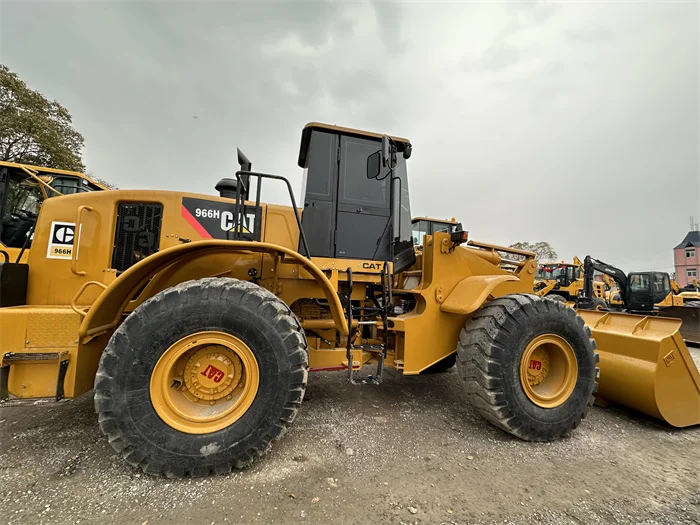 Cat 966h подержанный погрузчик CAT966 Кошка 966 б/у фронтальный 4-колесный в Китае для продажи CAT966H по низкой цене
