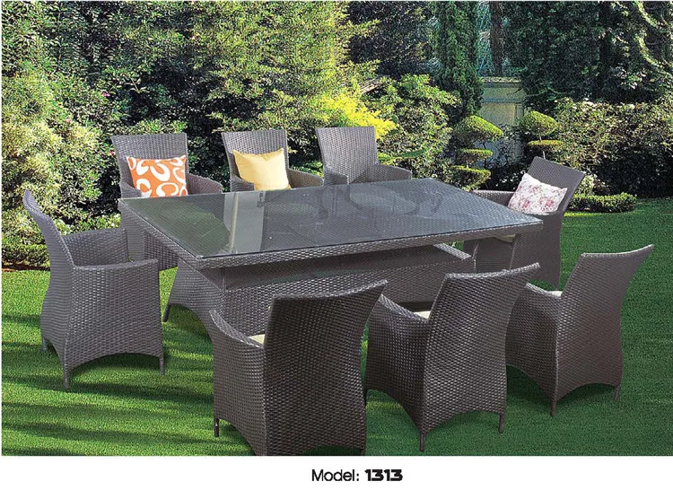 Hot Sell L Shaped Garden Sofa Set Wicker Outdoor Rattan Furniture