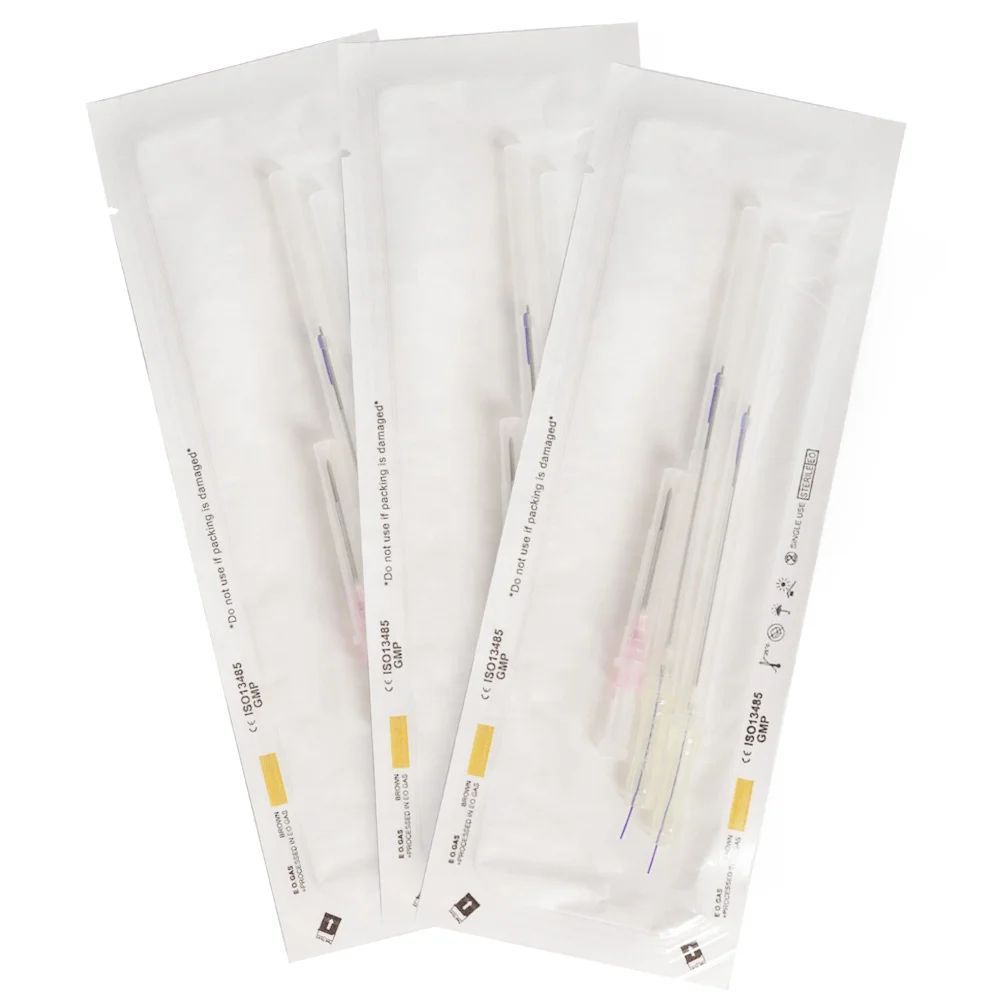 Yastrid new collection non plastic surgical Pdo/pcl cog thread 4d 6d 8d barbs thread V shape face lifting thread 19g 100mm 120mm