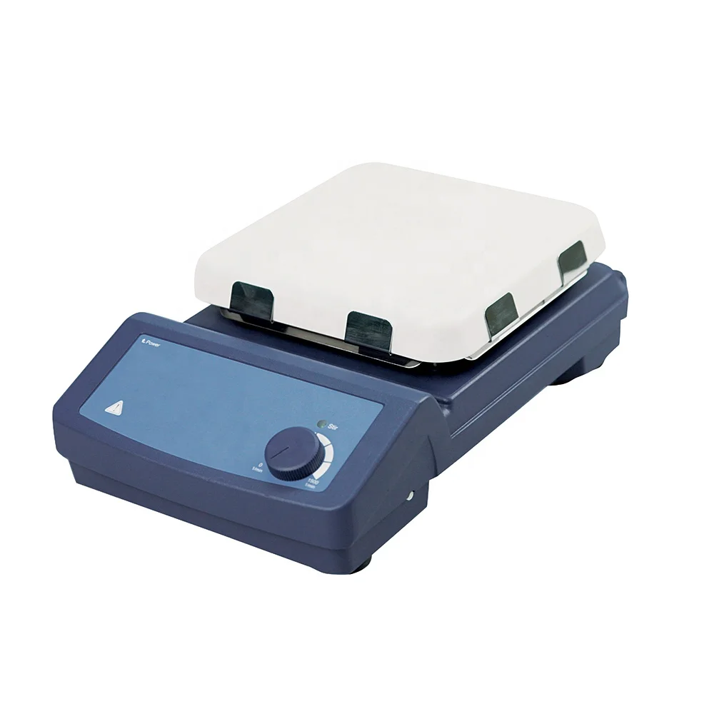 
MS7-S 7 inch ceramic work plate shaded pole motor 0 to 1500rpm laboratory magnetic stirrer with best price 