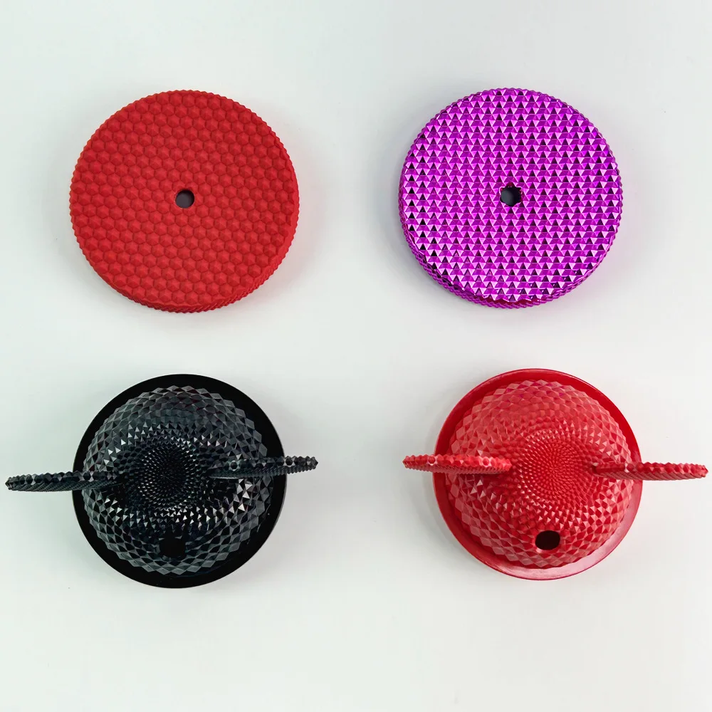 Wholesale Tumbler Cups Plastic Iridescent Matte Custom Logo Drinking Double Wall Studded Tumbler With Straw Mugs Water Bottle