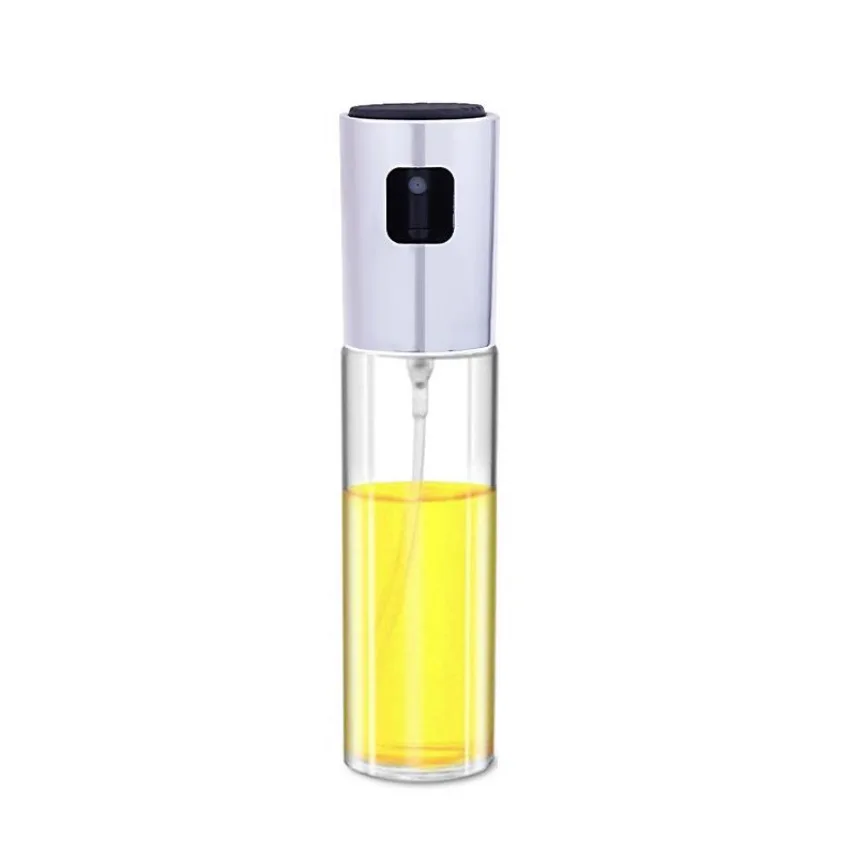 Oil Vinegar Sprayer  Spray Bottle Pump Glass Pot Leak-proof Drops Dispenser Seasoning Kettle BBQ Kitchen Tool