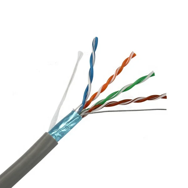 Водонепроницаемая куртка Cat5 Cat5e 4 пары кабель FTP открытый сетевой кабель Ethernet-кабель