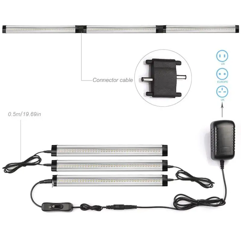 High quality Flat Linear dimmable Led wine cabinet light with motion sensor,12/24 Volt led lighting fixtures led cabinet light