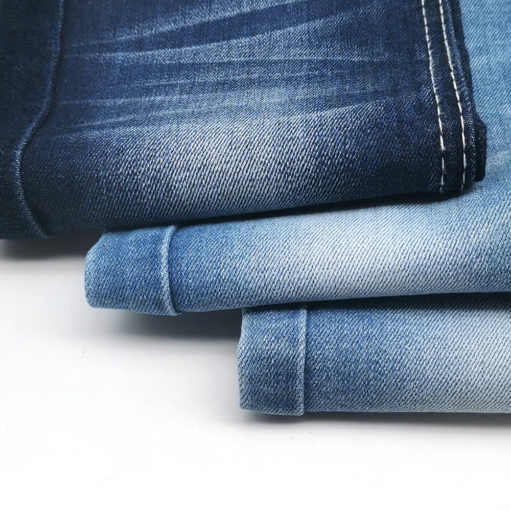 8OA+8*TR12/70+75 Good quality poly cotton ready denim fabric