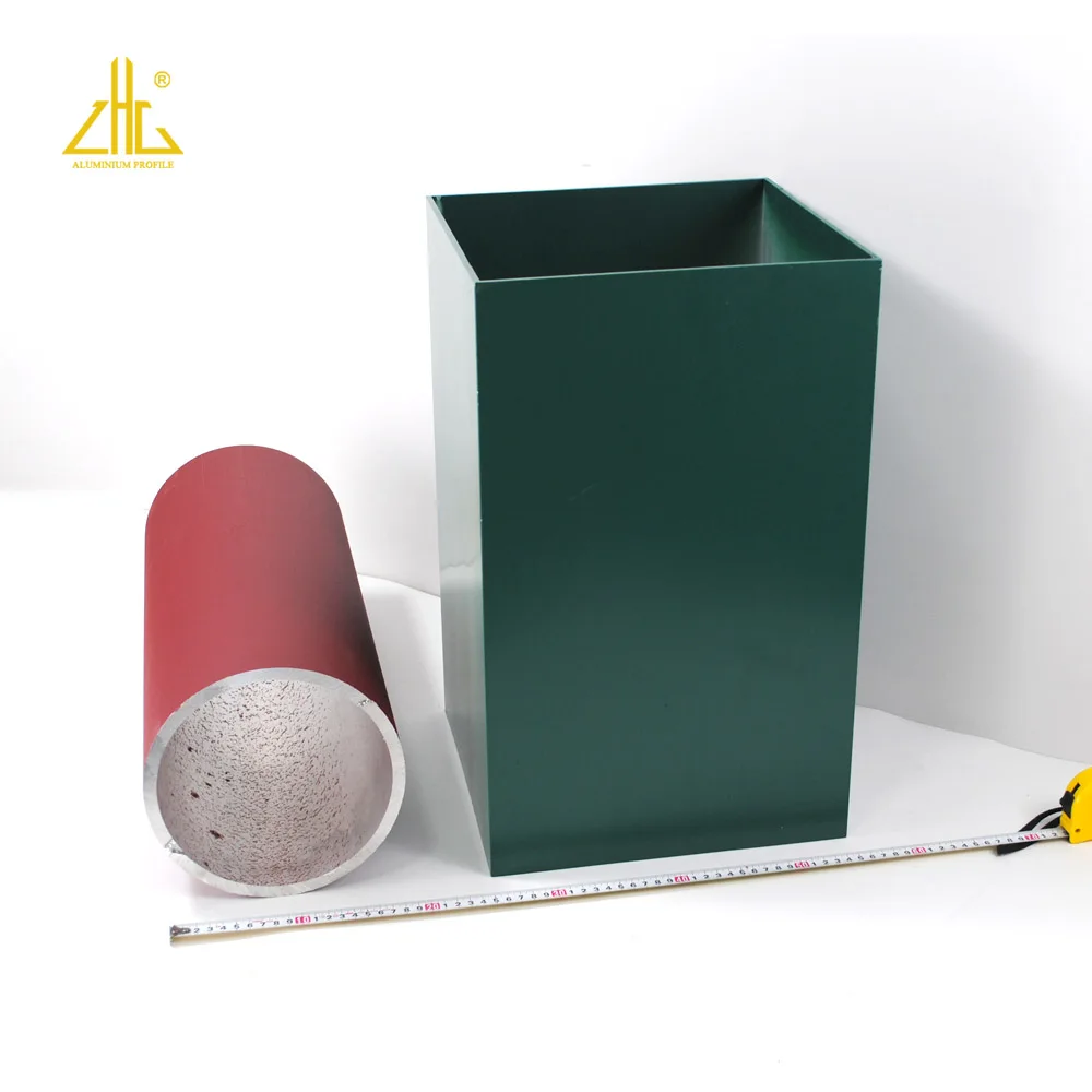 6063 extruded alloy hollow aluminium profile,polishing aluminum hollow bar price per ton in China