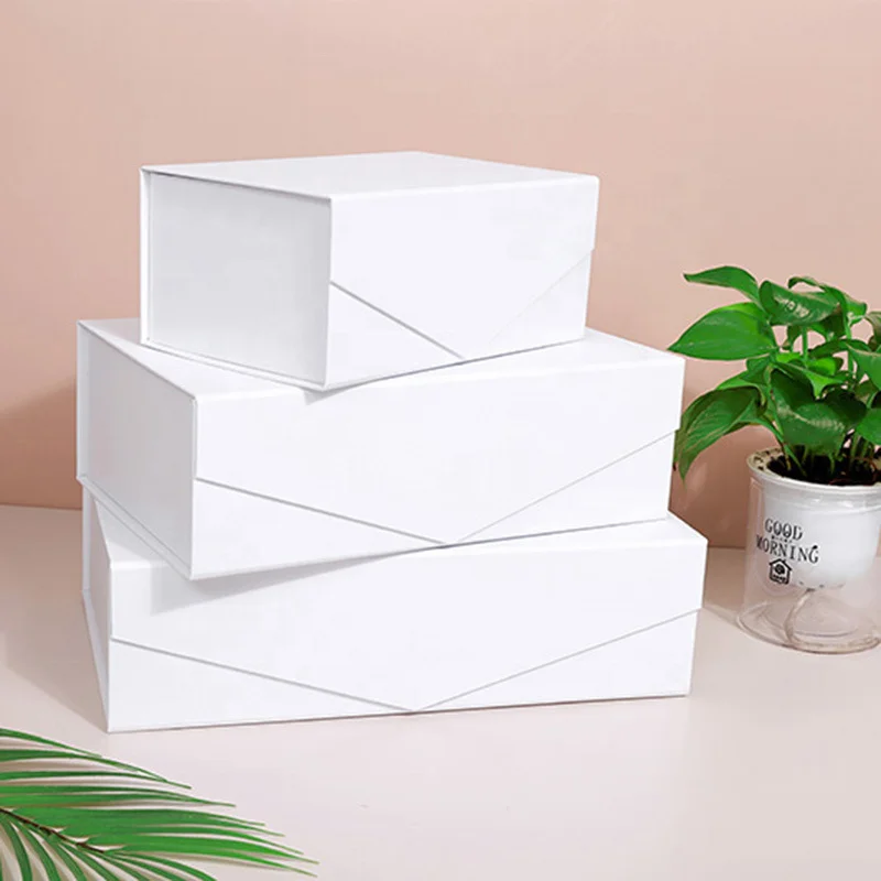 Small Magnet Rigid Box Packing Ready To Ship Personal Care Luxury Multi Colors Foldable Paper Box With Magnetic Closure Gift Box