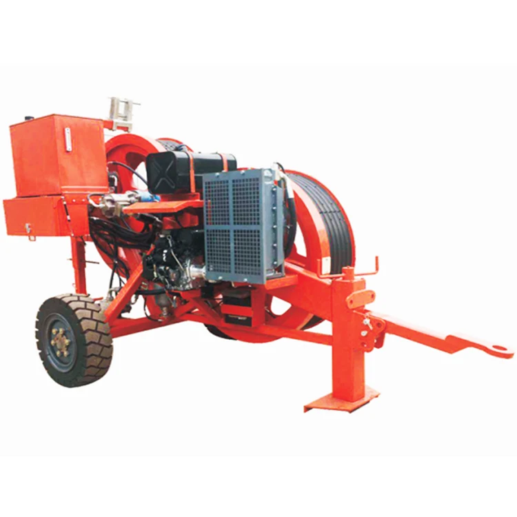 30kN hydraulic tensioner stringing tension machine cable stringing equipment