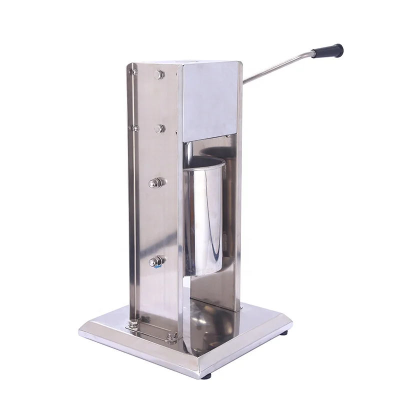Top Seller Stainless Sausage Stuffer Machine 3l Homemade Manual Sausage Stuffer