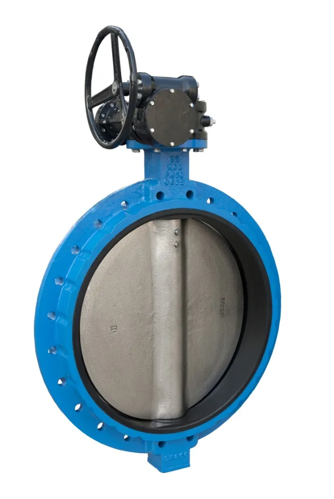 DN800 PN10 пластинчатый клапан-бабочка большого размера из ковкого