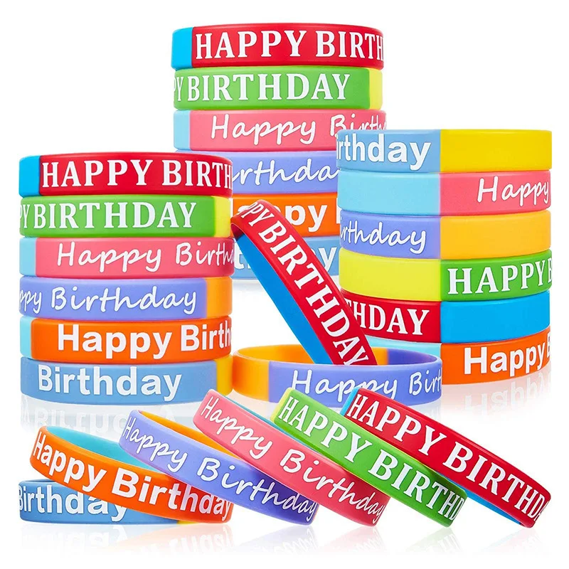 Customized Various Fashion Wrist Bands pink Silicone Rubber Bracelet Debossed