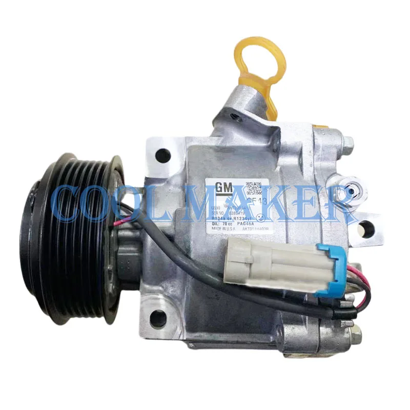 QS90 ac compressor for Chevrolet Aveo Onix Sonic/Opel Adam AKT200A408 AKT200A408 95369543 AKT011H403F 95370313 95522251