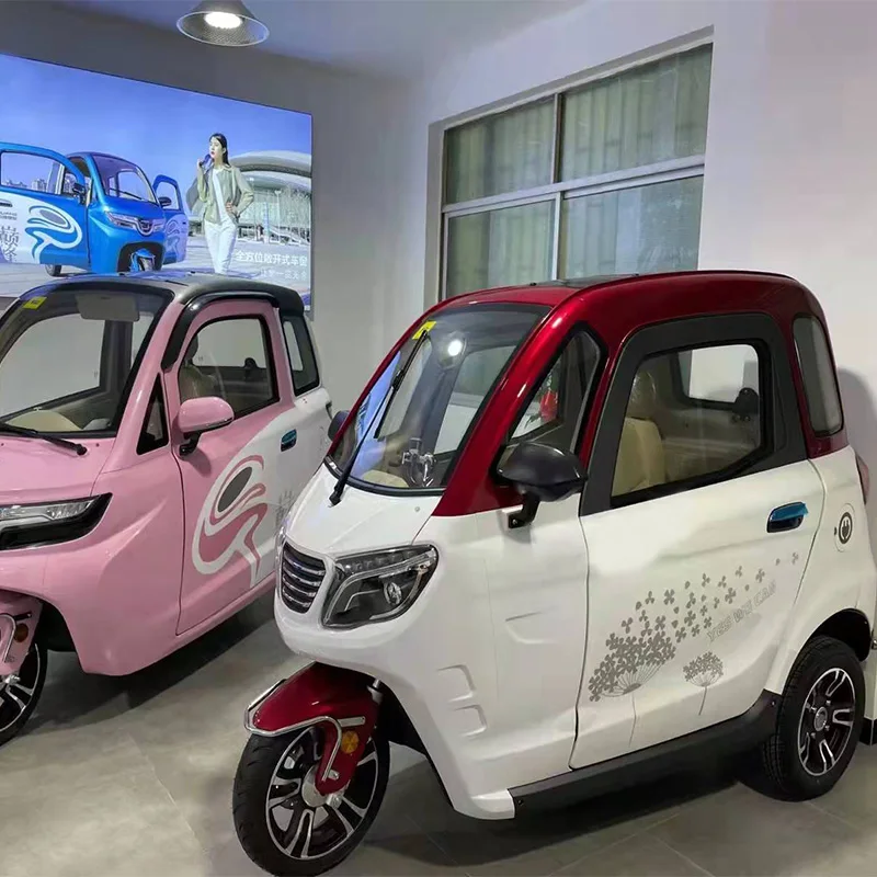 Hot Sale New Design EU Certified 3 Wheel Car Mobility Scooter Adult Electric Tricycle for Passenger