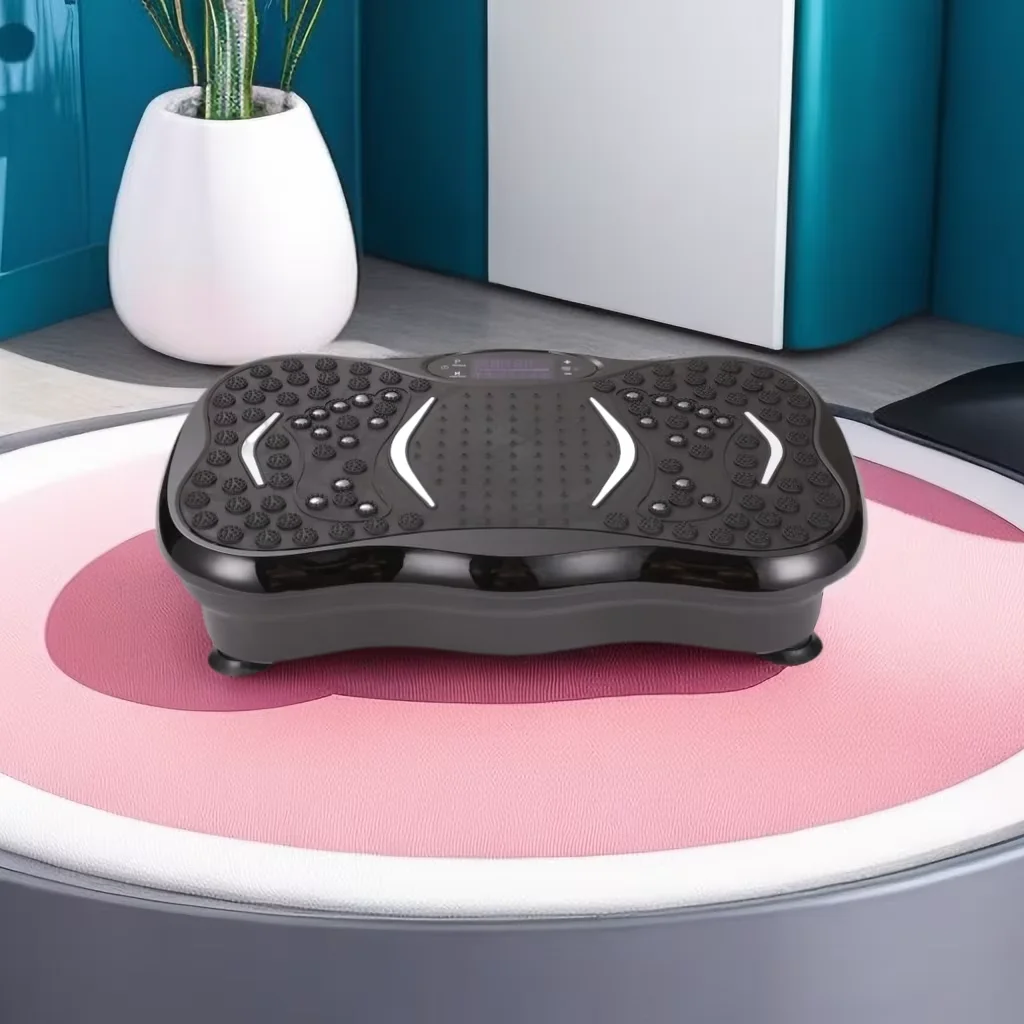 Mini Body Vibration Plate Exercise Machine ABS Material Vertical Direction Electromagnetic Type Workout Vibration Platform