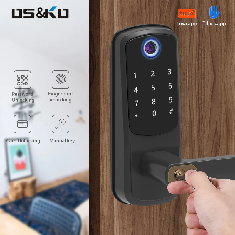 Amazon бесключевой доступ Wi-Fi замок smart life things карта ключ биометрический палец цифровой дверной app