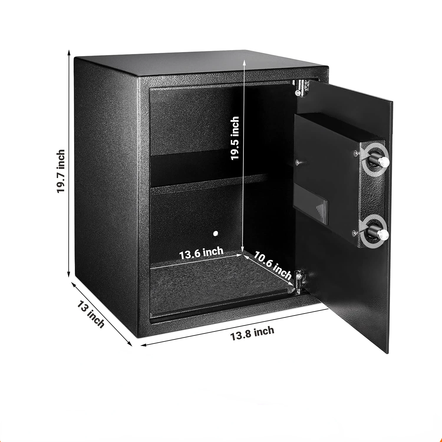 large steel wall mounted security box safe Cabinet locker with Electronic Digital Keypad