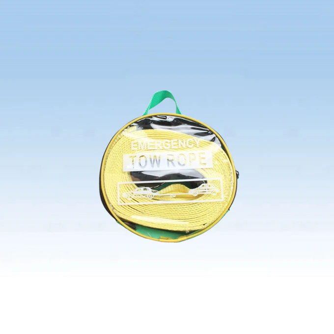 20 Tons Car Tow Cable Towing Strap Rope with Hooks Emergency Heavy Duty 4.5m