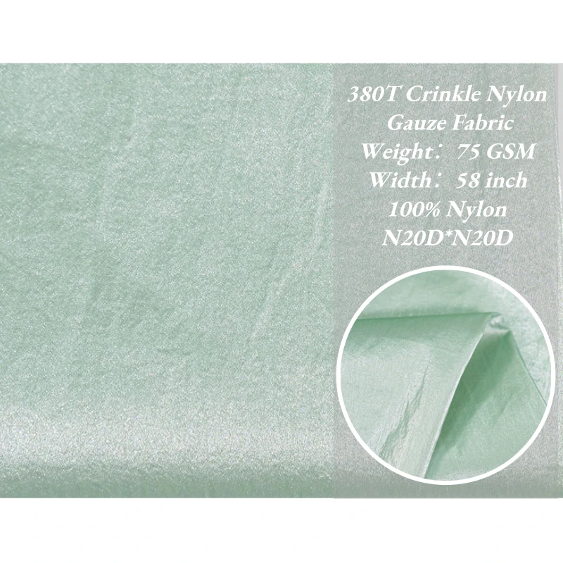 Сертификат GRS, Экологически чистая, тканая, блестящая, металлическая, водонепроницаемая ткань, 100% нейлон, наружная ткань с сертификатом GRS