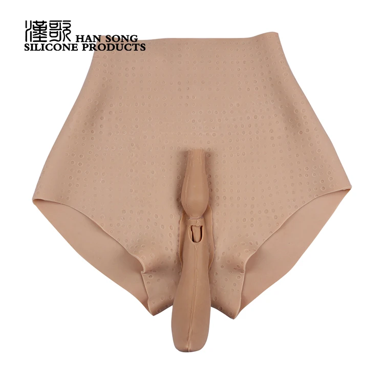 Factory Direct Supply Silicone Realistic Vagina Panty for men Shemale  Pussy Pants Vagina Underwear For Crossdresser
