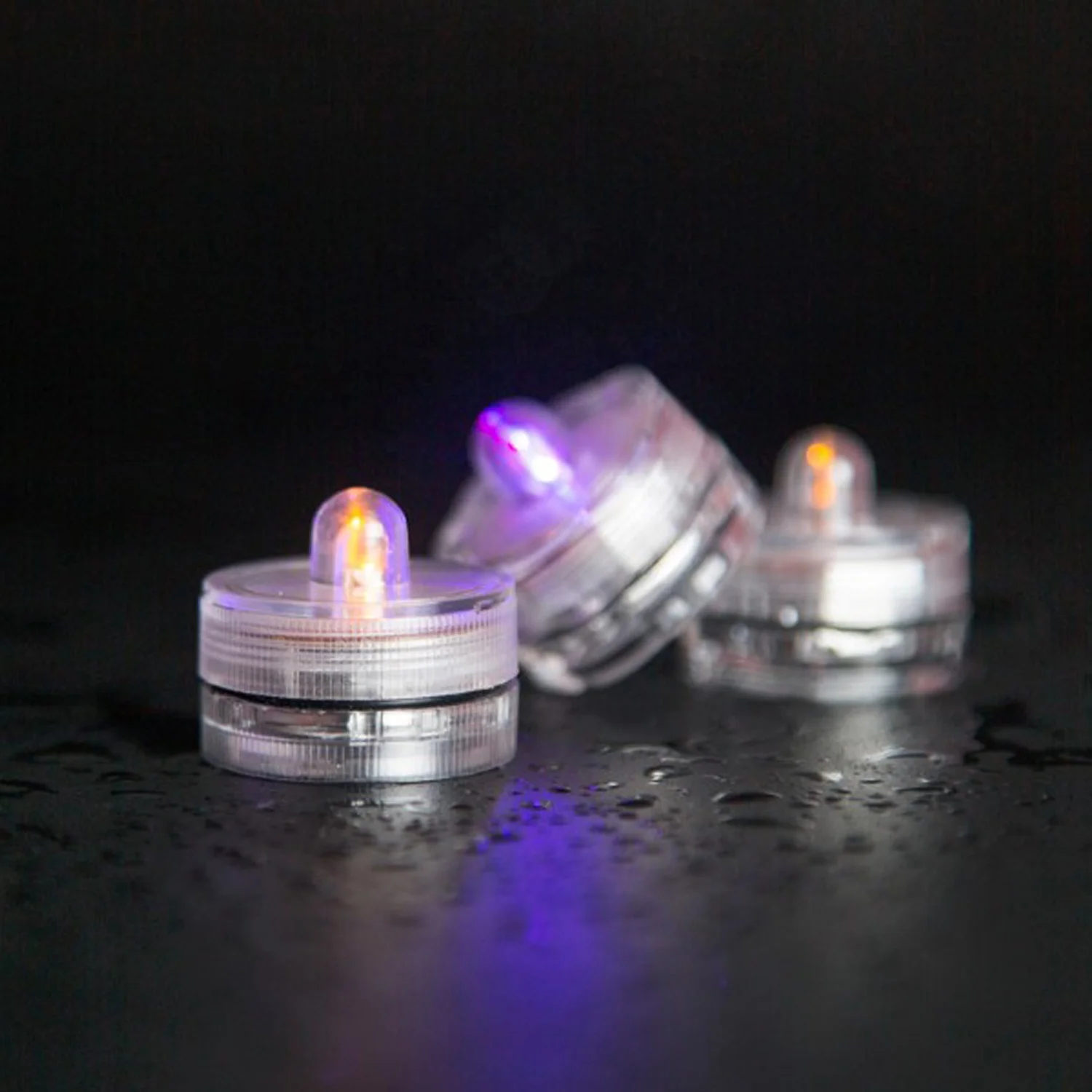 RGB colors Luces Led Decoracion Led Candle Light Led Submersible Light