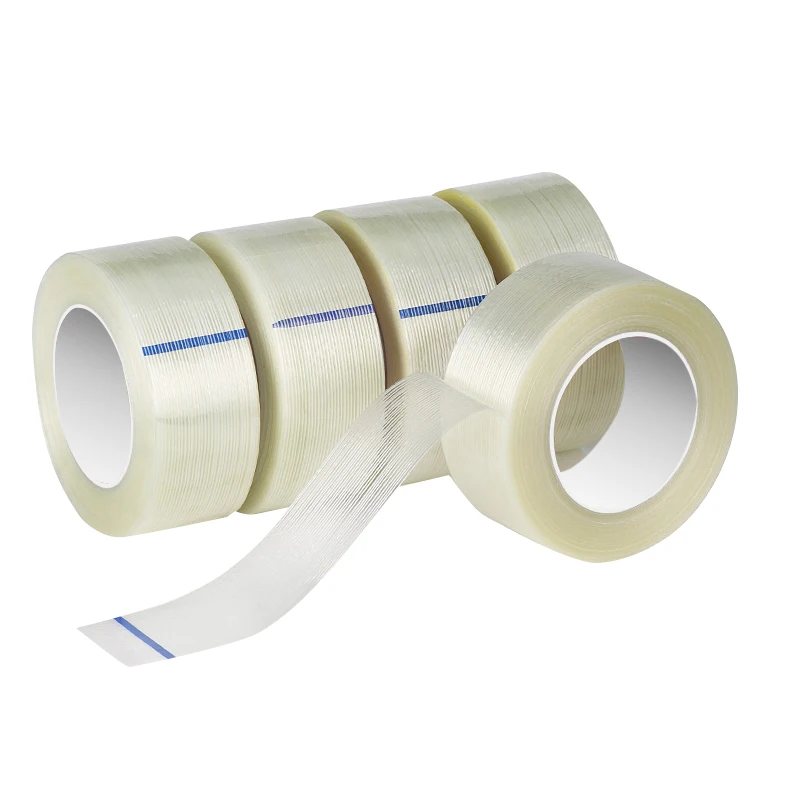 Strong Sticky Unidirectional Glass Fiber Hot-melt Self Adhesive Metal Coil End Tabbing Filament Join Binding Tape