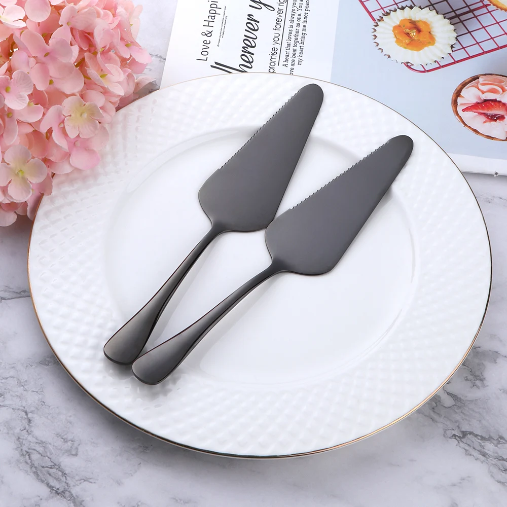 Wholesale Stainless Steel Cake Pizza Shovel Knife Butter Knife for Pie/Pizza/Cheese Dessert Cutlery Bakeware