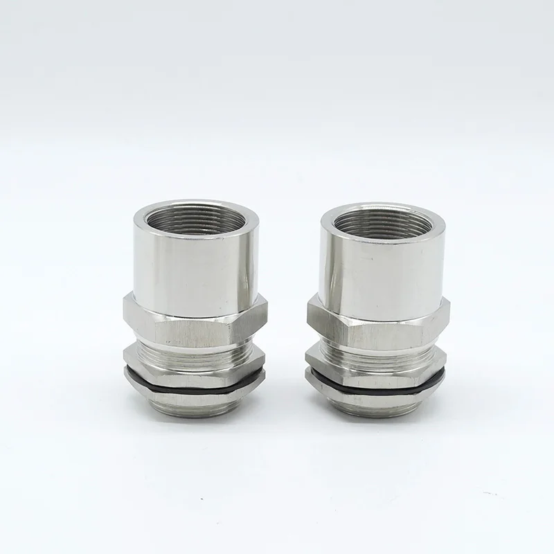 Manufacturer Supply High Quality Stainless Steel Waterproof And Explosion-proof Stuffing Steel Pipe Wiring Type Cable Gland