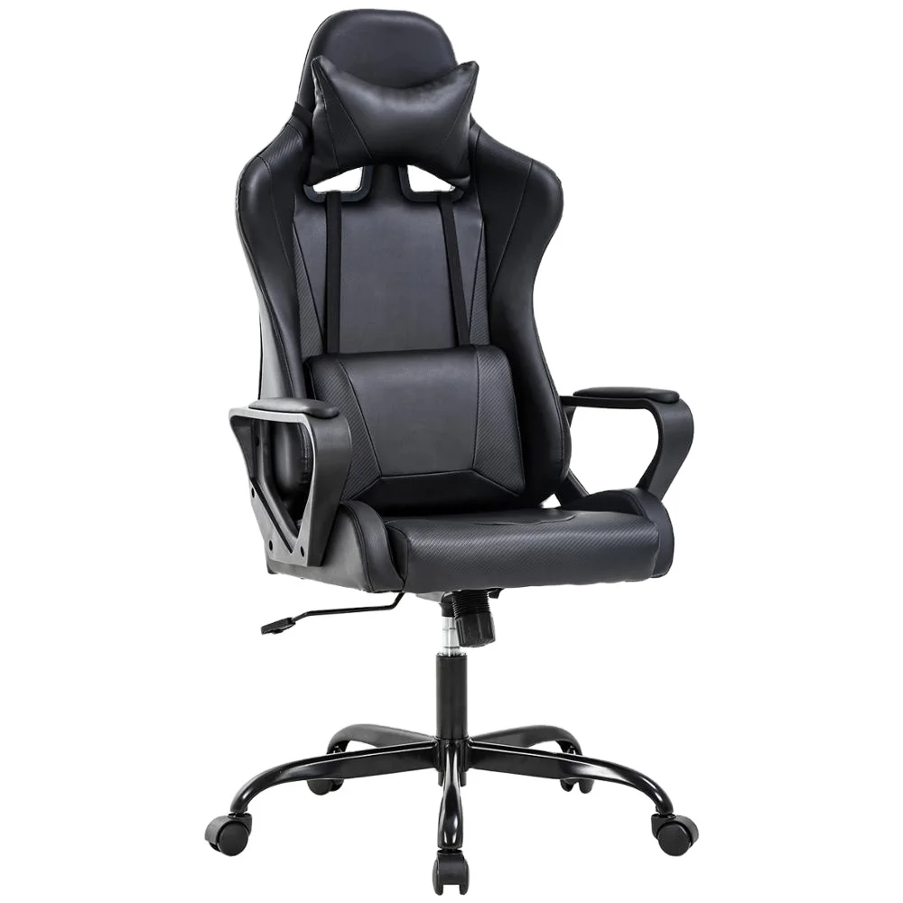 High Quality PVC Swivel Computer Office Chair Ergonomic wcg gaming chair Racing Gaming Chair 180 Degree
