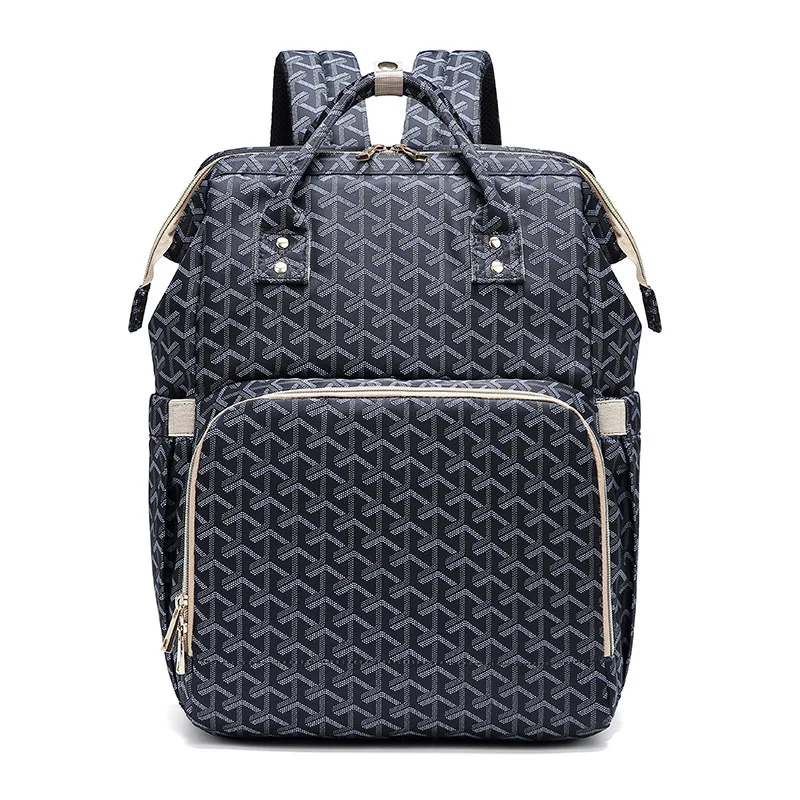 Рюкзак для детских пеленок, многофункциональный водонепроницаемый рюкзак для путешествий с пеленальной подушкой и коляской