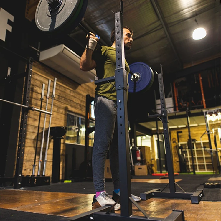 Adjustable Functional Trainer Gym Equipment Crossfit Stand Squat Rack