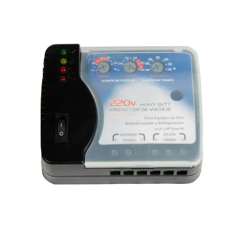 220V connection voltage protector Home automatic voltage switch refrigerator voltage protector