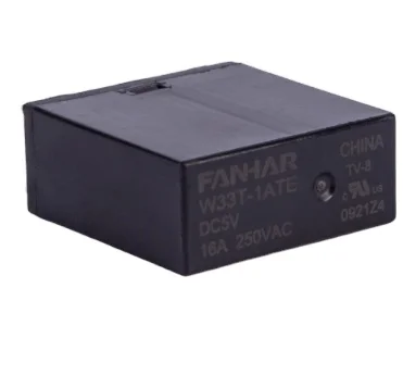 W33T-1ATE-DC5V power relay 16A switching capability  Contact material AgSnO2