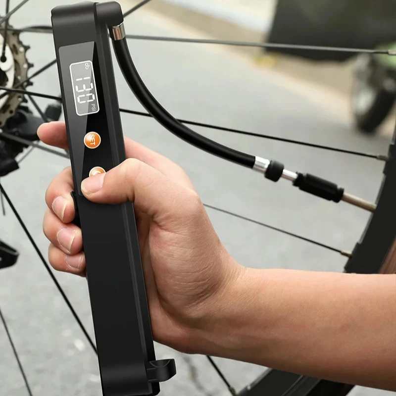 High-Pressure Mini Portable Electric Bicycle Pump Electric Bicycle Pump  Bike Pump Electric Electric Bike Tire Inflator