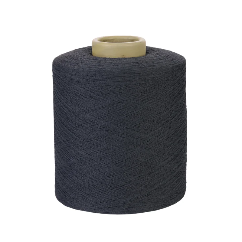 Overlock Yarn Glove Sweater Knitting Spandex Covered Yarn 7G 10G 13G Spandex Covered Yarn Threads