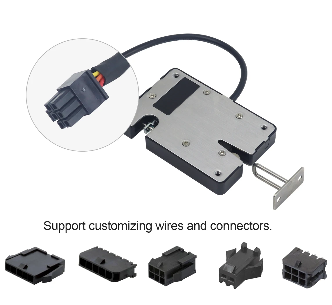 KERONG Electric Magnetic Cabinet Lock Cylinder For Logistic Storage Supermarket Locker