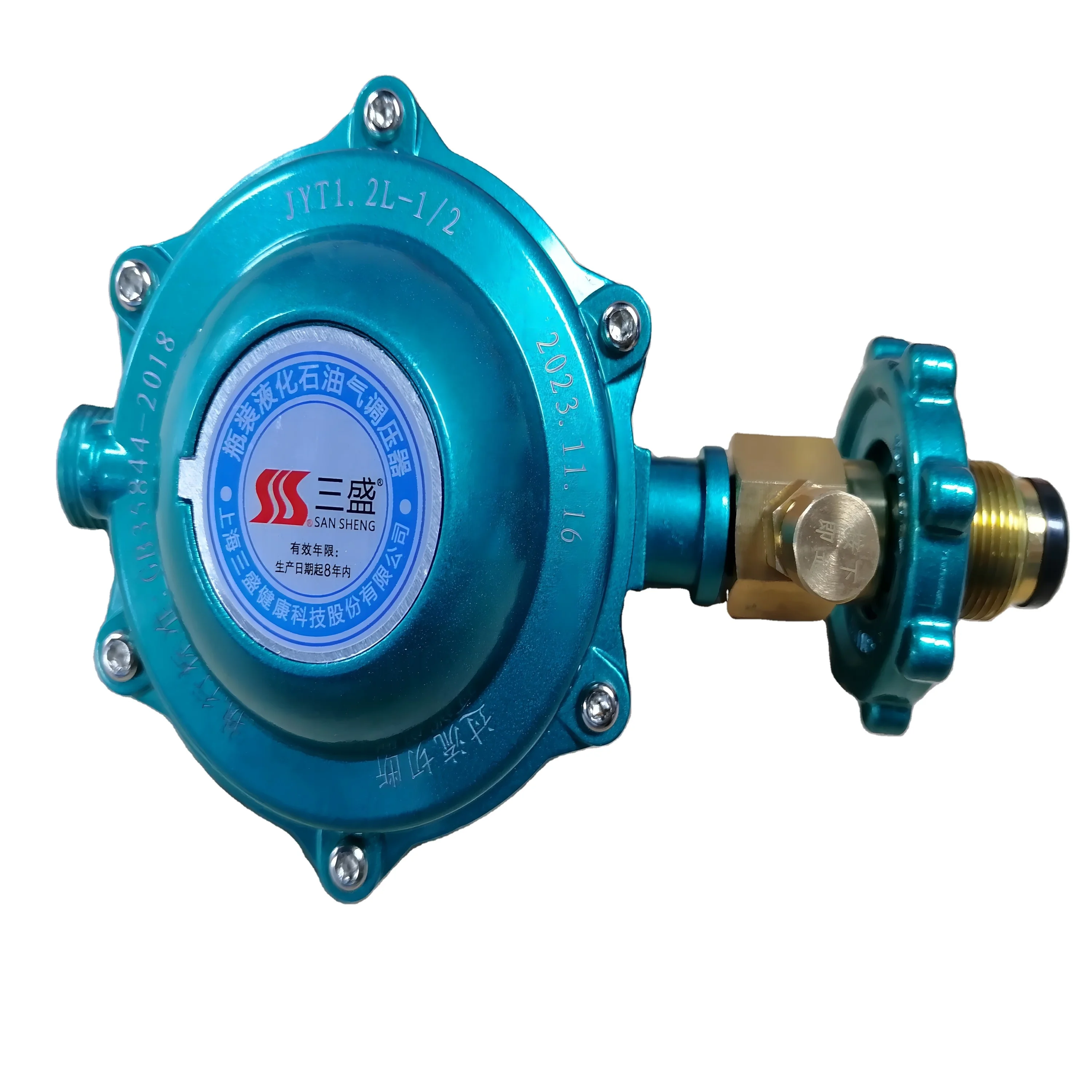automatic cutoff lpg gas home low pressure reducer household regulator cylinder aluminium valve