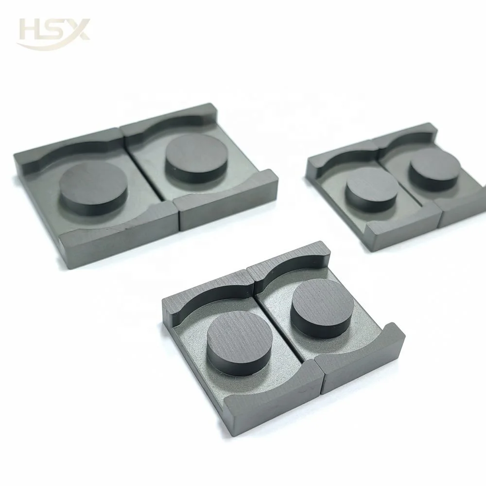 MnZn EQ Type Magnetic Soft Ferrite Core for filters,inductors,transformers, sensors, power converters EQ3016 with high magnetic