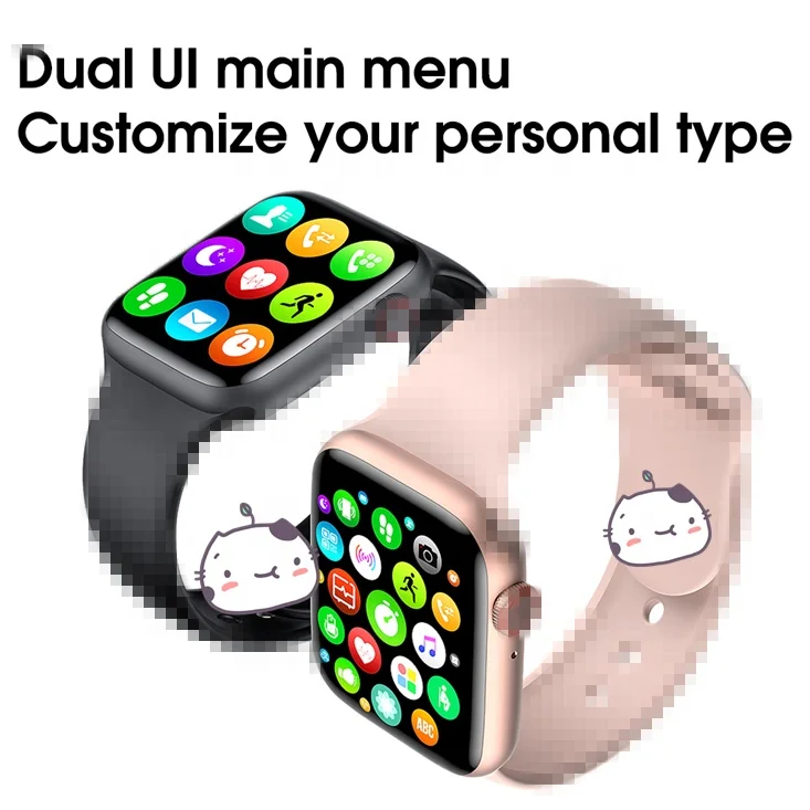 Smart watches Series 6 BT Call Heart Rate reloj inteligente waterproof heart rate samartwatch w26 smart watch for android IOS