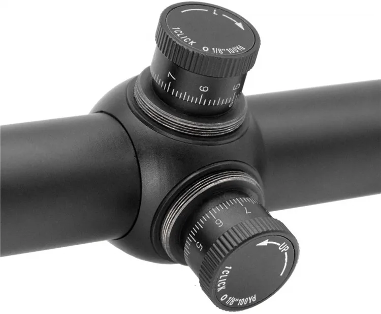 
6-24X50AOEG Tactical Compact Scope Sights Hunting Air Riflescope With 20mm/11mm Scope Mount 