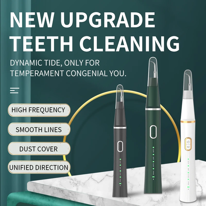 Tartar Remover Paste Care ultrasound Electric Tooth Cleaner Ultrasonic Teeth wireless Stain Dent Stick Tooth Cleaner